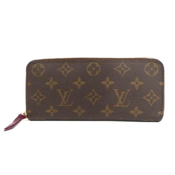 65805 1 Louis Vuitton Portefeuil Clemence Wallet Fuchsia