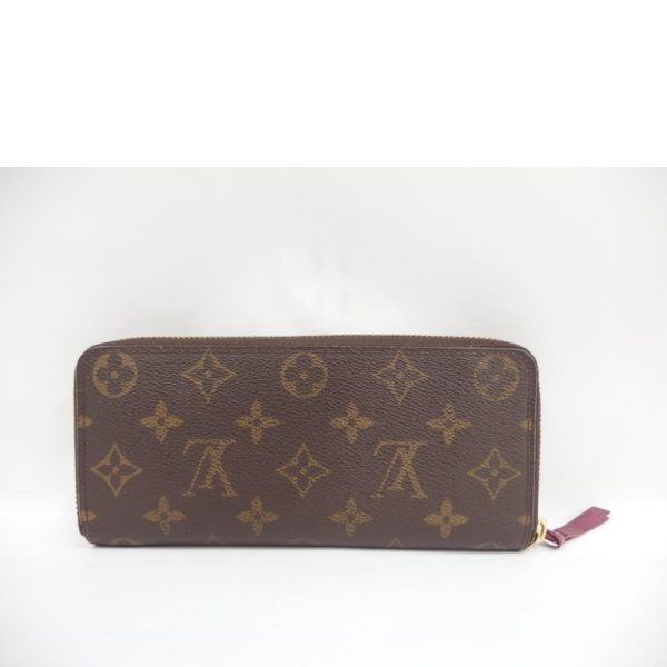 65805 2 Louis Vuitton Portefeuil Clemence Wallet Fuchsia