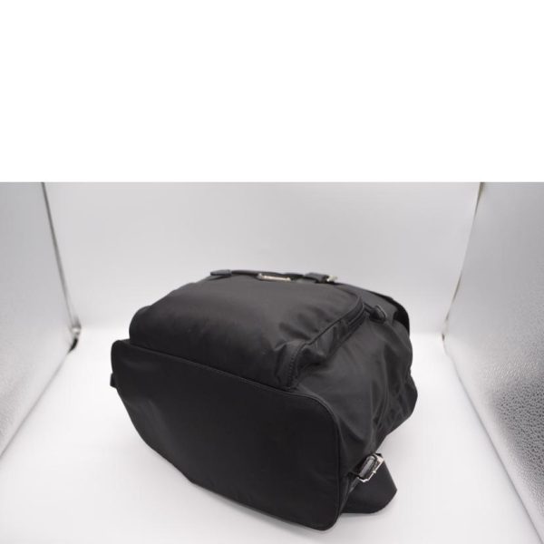 66015 3 PRADA Prada Vera Sports Nylon Bag Pack Nero