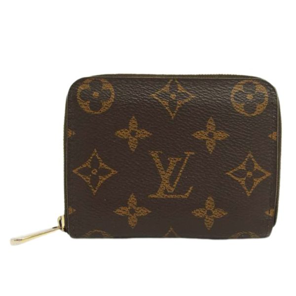 66044 1 Louis Vuitton Zippy Coin Purse Monogram Brown