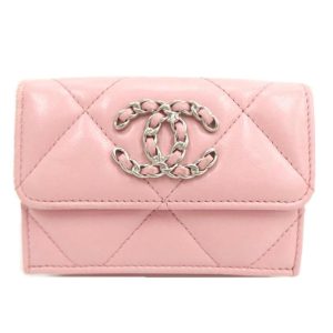 66101 1 GUCCI Round Zipper Long Wallet GG Canvas Leather Pink