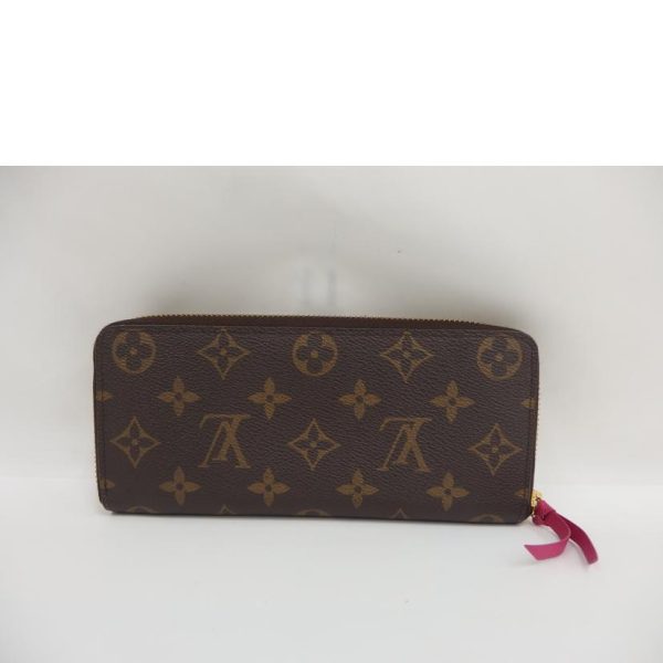 66109 2 Louis Vuitton Clemence Wallet Pink