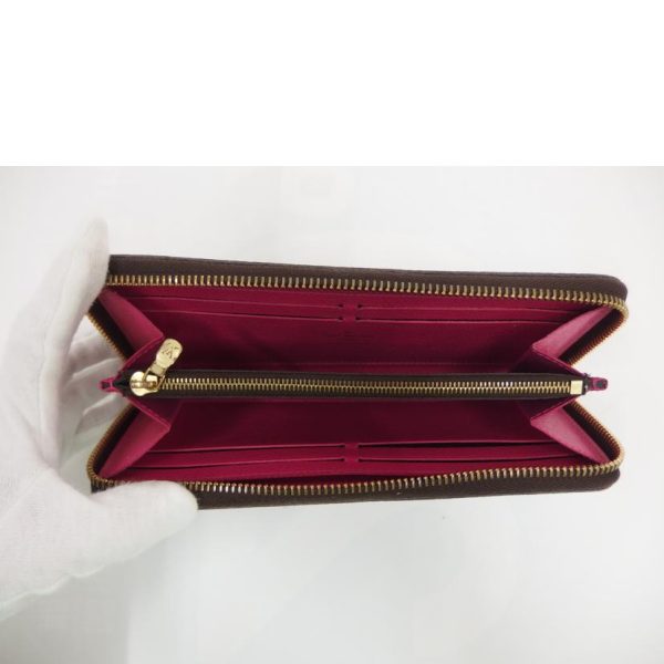 66109 4 Louis Vuitton Clemence Wallet Pink