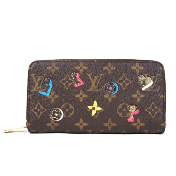 66116 1 Louis Vuitton Zippy Wallet Lovelock Monogram Wallet