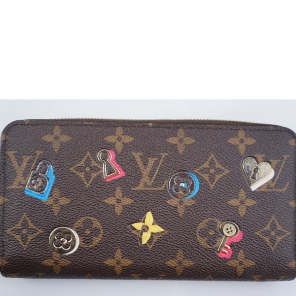 66116 10 Louis Vuitton Zippy Wallet Lovelock Monogram Wallet