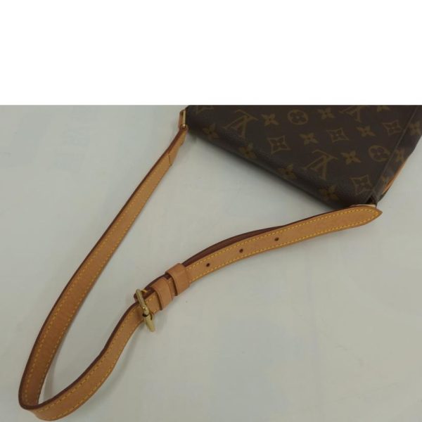 66406 3 Louis Vuitton Musette Salsa Monogram Shoulder Bag Brown