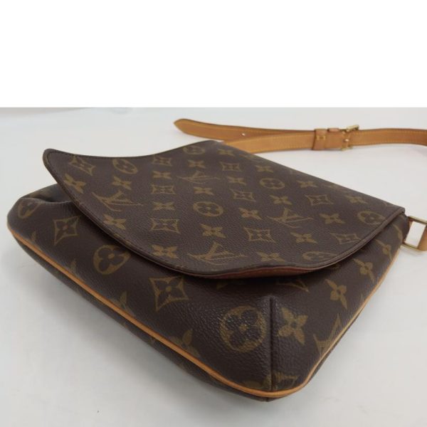 66406 5 Louis Vuitton Musette Salsa Monogram Shoulder Bag Brown