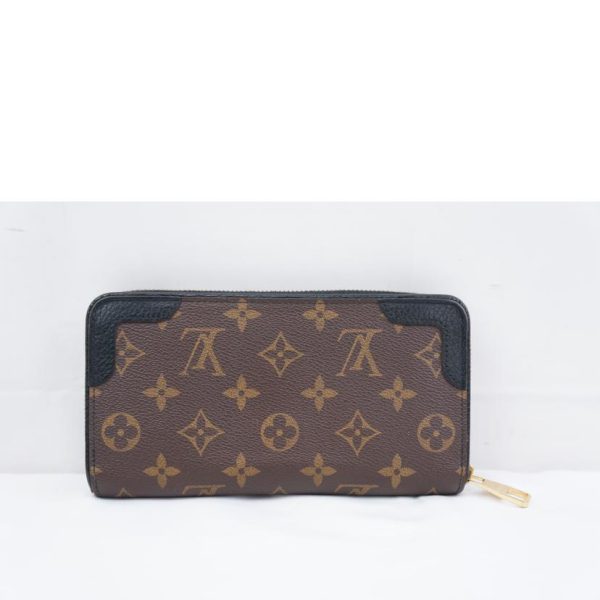 66420 2 Louis Vuitton Zippy Retiro Wallet Black