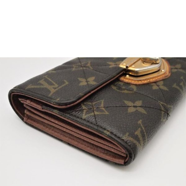 66435 3 Louis Vuitton Portefeuil Sala Wallet Etoile Monogram Brown