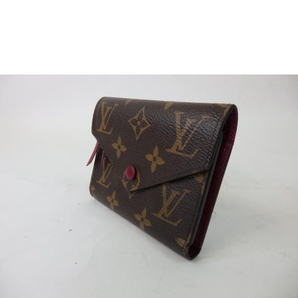 66451 3 Louis Vuitton Portefeuil Victorine Monogram Wallet