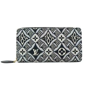 66475 1 Fendi F Is Fendi Bifold Long Wallet FF Zucca Pattern Maya Nero