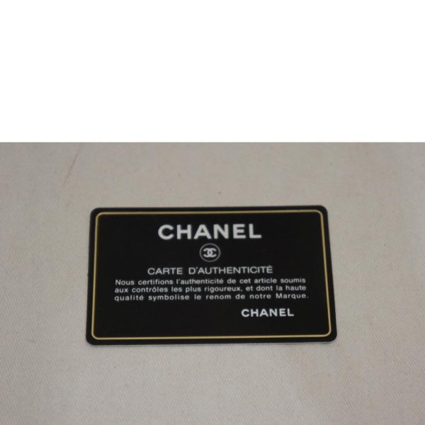 66521 6 Chanel Cocomark Zipper Wallet Black