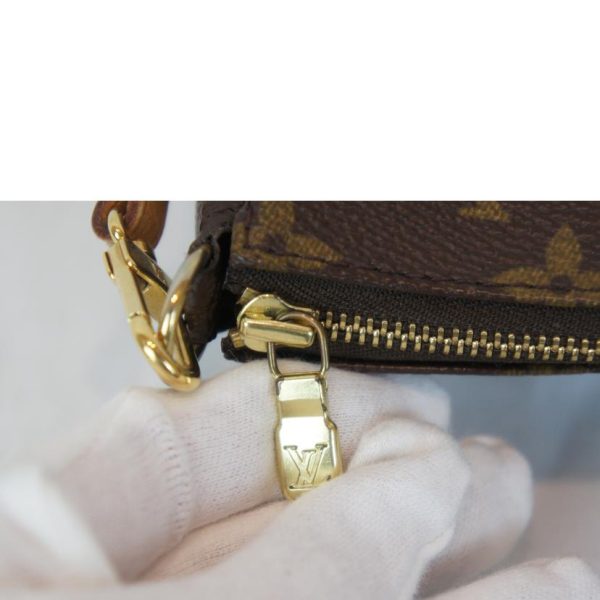 66651 6 Louis Vuitton Pochette Panda Series Clutch Bag Brown