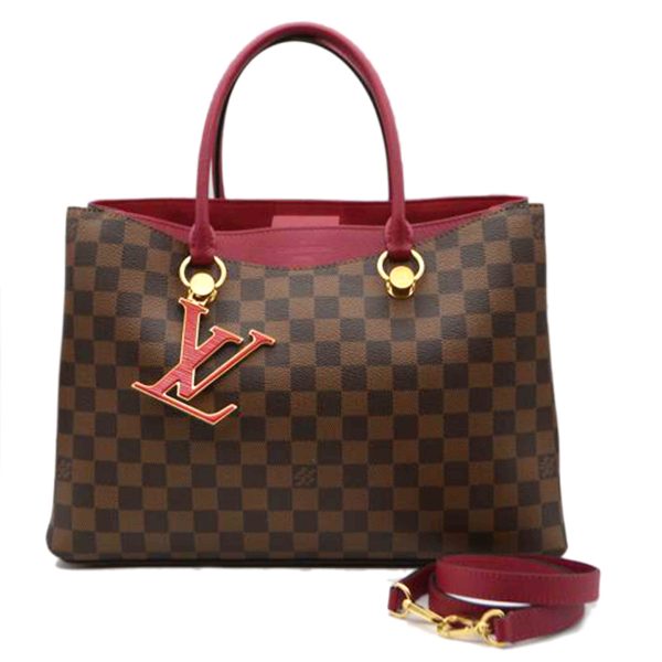 66693 1 Louis Vuitton Rubberside Damier Handbag Nube