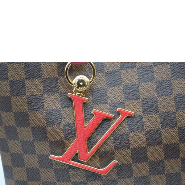 66693 6 Louis Vuitton Rubberside Damier Handbag Nube