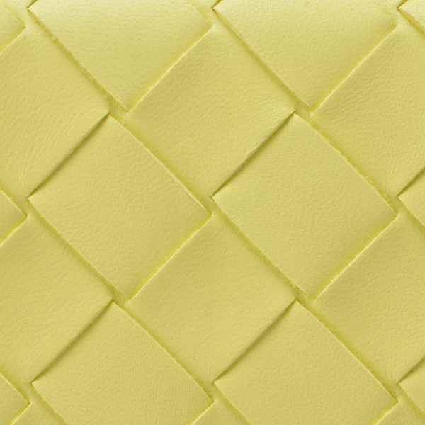 666944vcpp37203 3 Bottega Veneta Bifold Cassette Wallet Kiwi Yellow