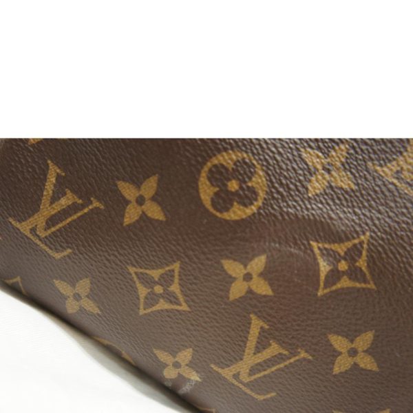 66703 7 Louis Vuitton Speedy Bandouliere Monogram Handbag Brown