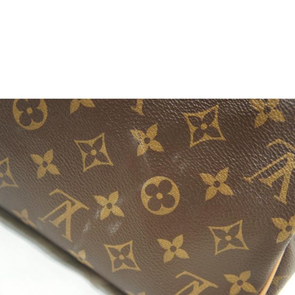 66703 8 Louis Vuitton Speedy Bandouliere Monogram Handbag Brown