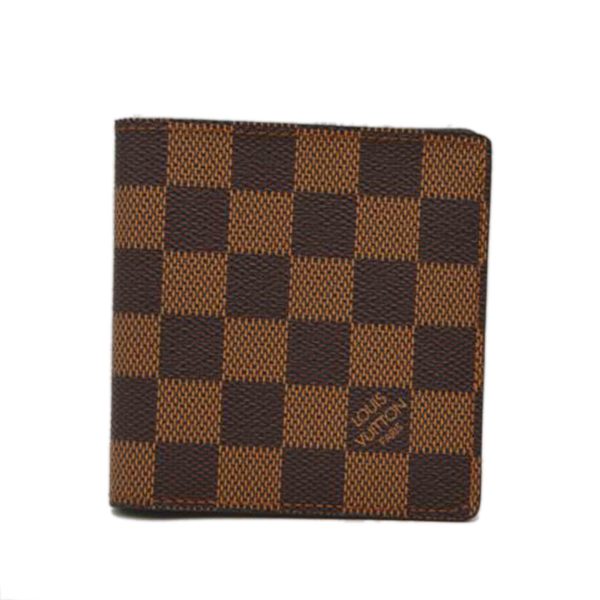 66709 1 Louis Vuitton Porte Bier 6 Cult Credit Damier Wallet Brown