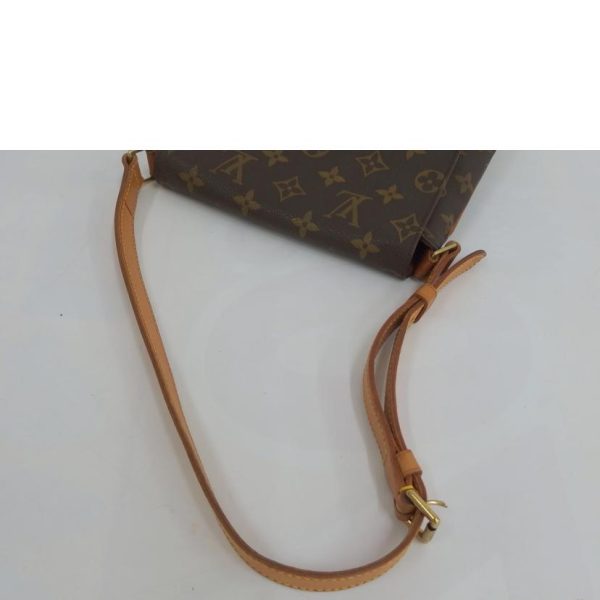 66710 3 Louis Vuitton Musette Salsa Short Shoulder Monogram Bag Brown