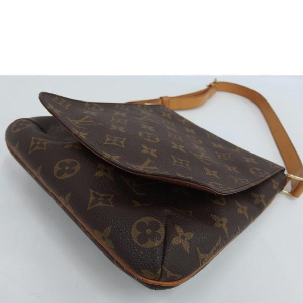 66710 4 Louis Vuitton Musette Salsa Short Shoulder Monogram Bag Brown