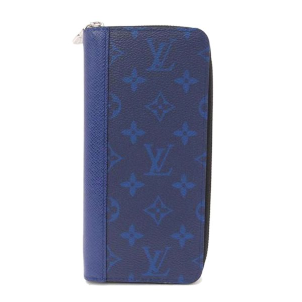 66759 1 Louis Vuitton Zippy Wallet Vernical Tigarama Wallet Cobalt