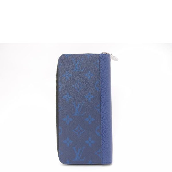 66759 2 Louis Vuitton Zippy Wallet Vernical Tigarama Wallet Cobalt