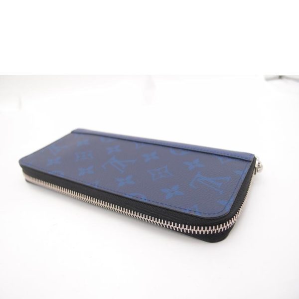 66759 3 Louis Vuitton Zippy Wallet Vernical Tigarama Wallet Cobalt