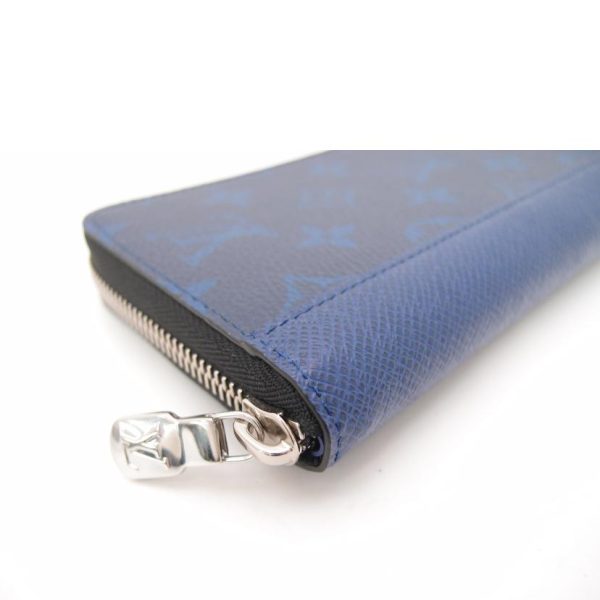 66759 6 Louis Vuitton Zippy Wallet Vernical Tigarama Wallet Cobalt