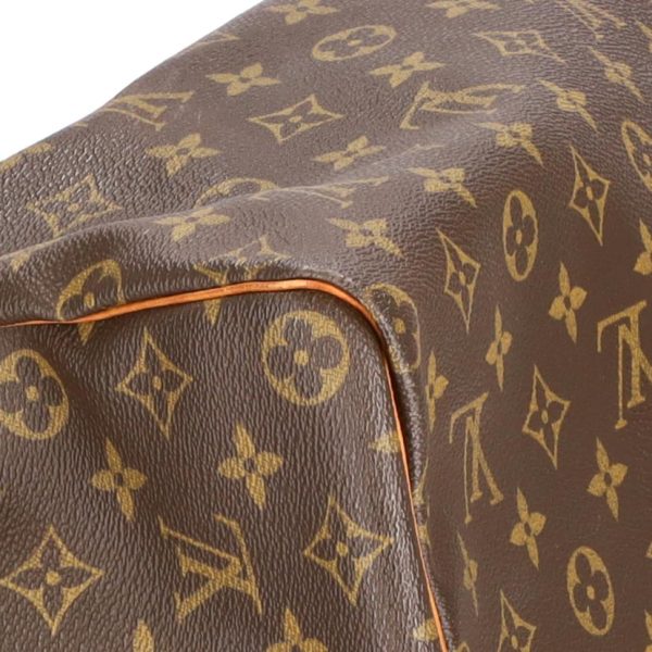 66839 6 Louis Vuitton Speedy 40 Monogram Canvas Bag Brown