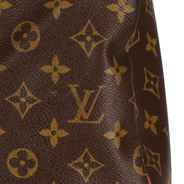 66839 7 Louis Vuitton Speedy 40 Monogram Canvas Bag Brown