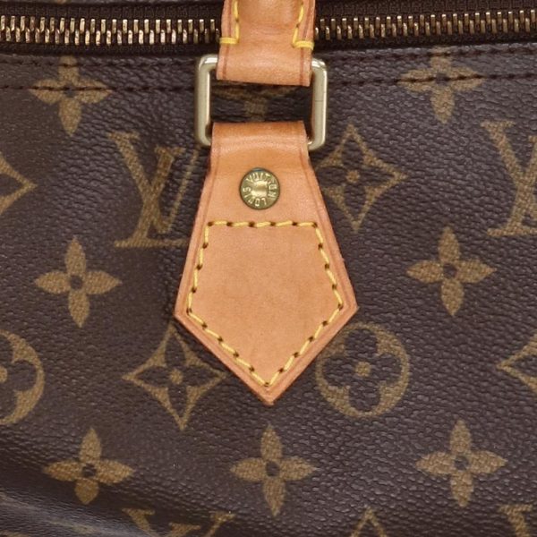 66839 8 Louis Vuitton Speedy 40 Monogram Canvas Bag Brown