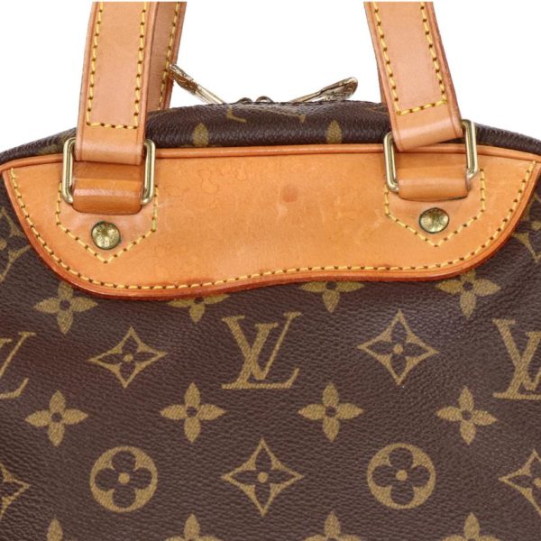 66853 7 Louis Vuitton Excursion Monogram Canvas Bag Brown