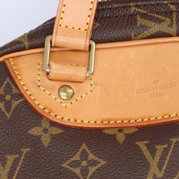 66853 8 Louis Vuitton Excursion Monogram Canvas Bag Brown