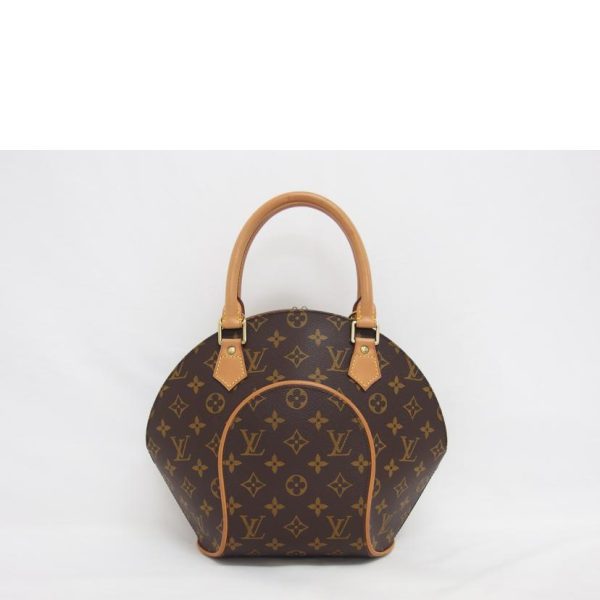 66952 2 Louis Vuitton Ellipse PM Monogram Bag Brown