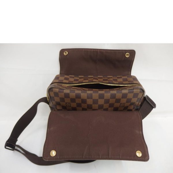 66963 5 Louis Vuitton Naviglio Damier Shoulder Bag Brown