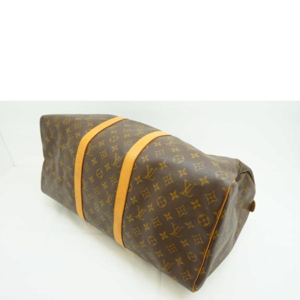 67012 3 Louis Vuitton Keepall 50 Duffel Bag Monogram Brown