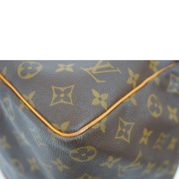 67012 9 Louis Vuitton Keepall 50 Duffel Bag Monogram Brown