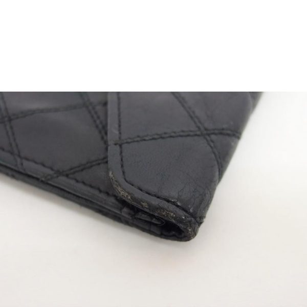 67041 10 Chanel Bicolore Coin Card Case Black