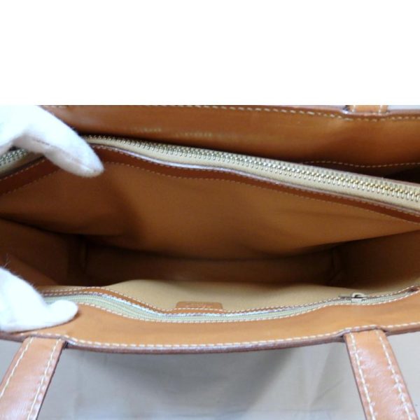 67105 5 Celine Macadam Tote Bag Brown