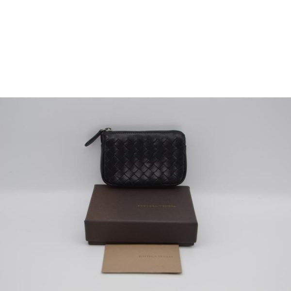 67164 6 Bottega Veneta Intrecciato Leather Coin Case