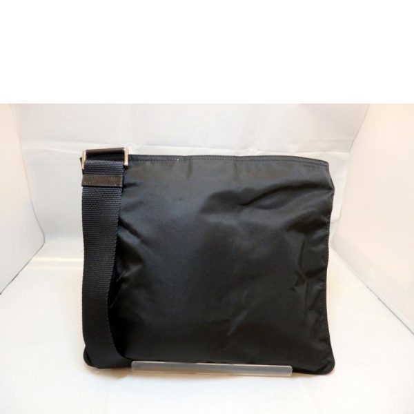 67167 2 Prada Nylon Shoulder Bag Black