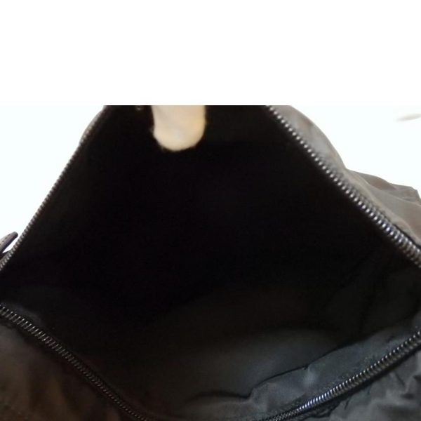 67167 6 Prada Nylon Shoulder Bag Black