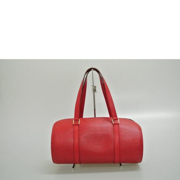 67217 2 Louis Vuitton Soufflot Bag Epi Red