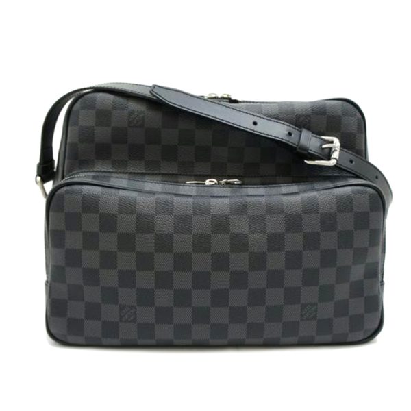 67227 1 Louis Vuitton Briefcase Damier Graphite Brown