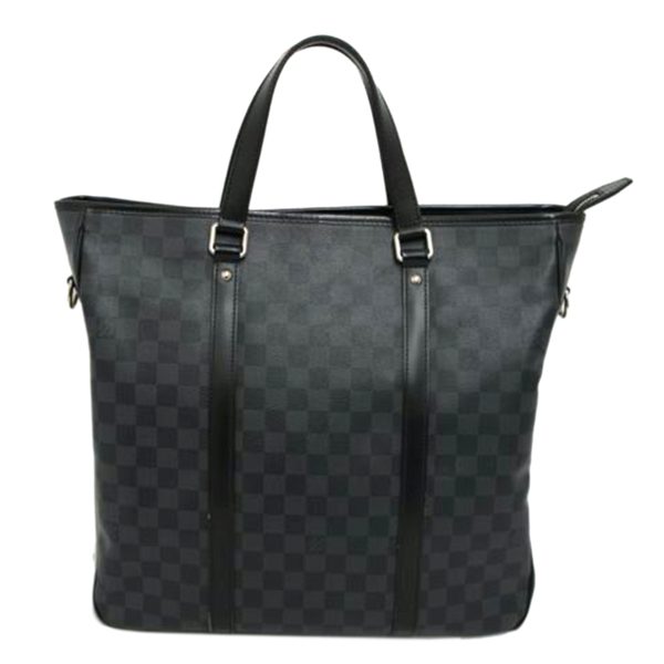 67357 1 Louis Vuitton Tadao PM Tote Bag Damier Brown