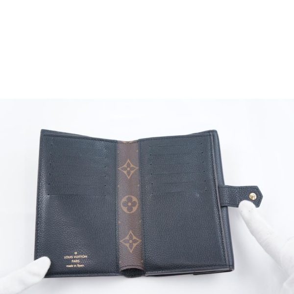 67366 4 Louis Vuitton Portefeuil Pallas Compact Monogram Wallet Bag Brown