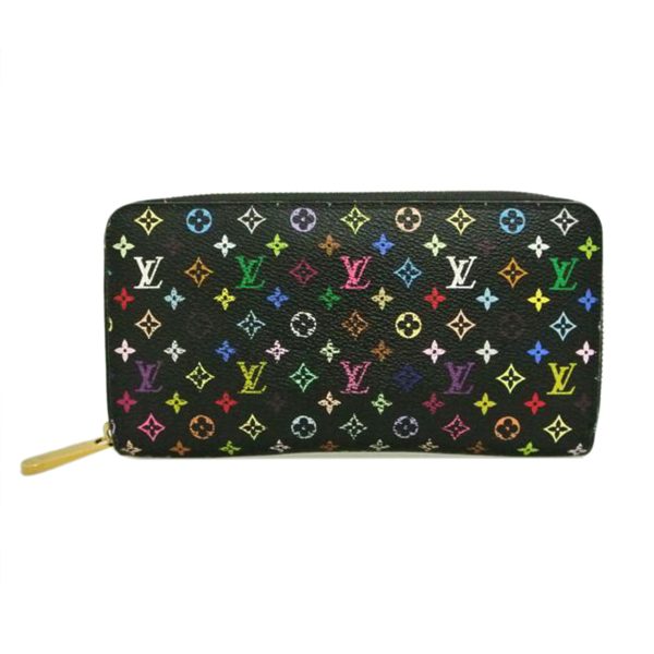 67392 2 Louis Vuitton Zippy Wallet Multicolor