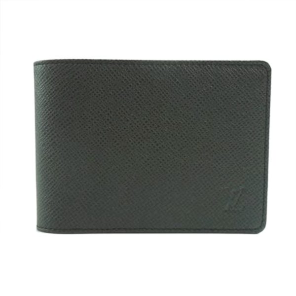 67440 1 Louis Vuitton Portovier Wallet Taiga Ardoise