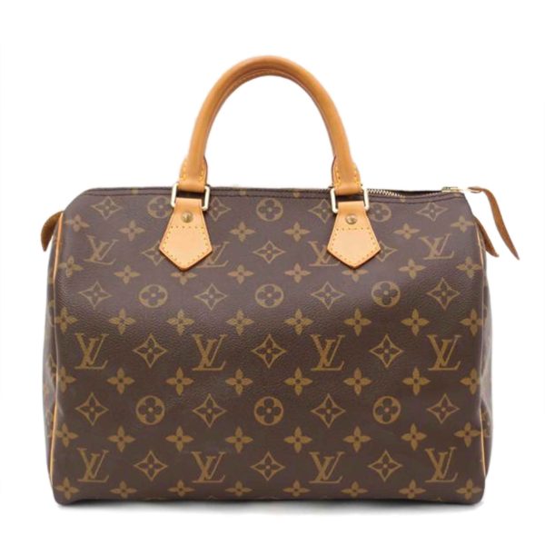 67459 1 Louis Vuitton Old Speedy 30 Monogram Bag Brown